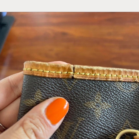 Louis Vuitton Dark Brown Monogram Tote - Picture 2 of 4